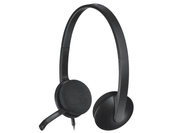 H340 USB PC Headset with Noise-Cancelling Mic 
,   (1YR WRTY)