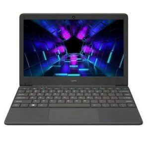 Laptop Geobook 120, Intel Celeron, 4GB RAM 64GB EMMC, 12.5 inch display, Windows 10 - Black,   (6 Months WRTY)
