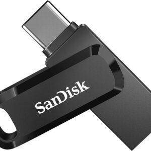 32GB Ultra Dual Drive Go USB Type-C Flash Drive, Black,   (1YR WRTY)