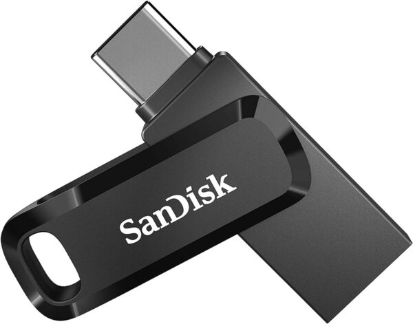 32GB Ultra Dual Drive Go USB Type-C Flash Drive, Black,   (1YR WRTY)
