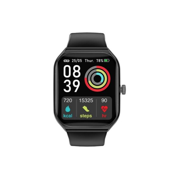 ProWatch-AM19 1.96" Fitness Tracker Smartwatch with BT Calling - Black,   (1YR WRTY)