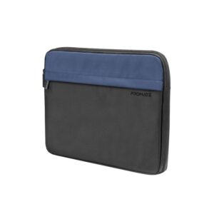 13" Laptop Sleeve made from 300D Twill Polyester with 1 main compartment, 1 front pocket, Black