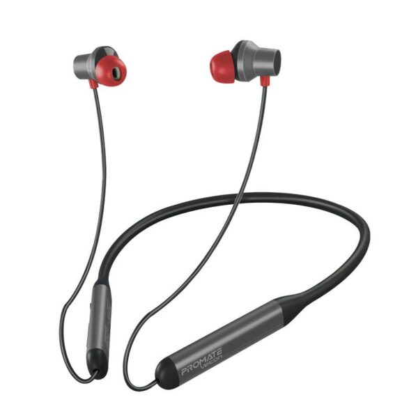 Velcon High-Definition ANC Wireless Neckband Earphones - Black,   (1YR WRTY)