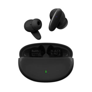 Lush Compact Bluetooth Acoustic In-Ear TWS Earphone, Black,   (1YR WRTY)