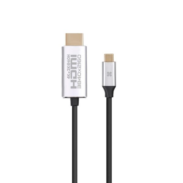 HDLink-60H USB-C to HDMI Audio Video Cable with UltraHD Support - Grey,   (1YR WRTY)