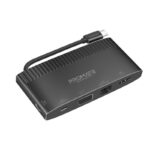 MediaHub-C6 -6-in-1 Highly Versatile USB-C Media Hub with 100W Power Delivery,   (1YR WRTY)