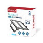 PrimeBase-C 9-in-1 Multiport USB-C Hub with Laptop Stand,   (1YR WRTY)