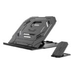 2-in-1 Foldable Laptop and Smartphone Riser Stand (ProCooler-1),   (1YR WRTY)