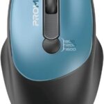UNIGLIDE EZGrip 16000DPI Ambidextrous Wireless Mouse, Blue,   (1YR WRTY)