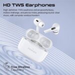 Harmoni-Pro True Wireless High-Definition Earphone - White,   (1YR WRTY)