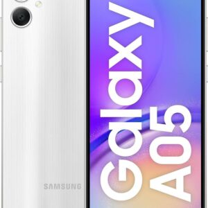 Galaxy A05, 6.7", 64GB + 4GB RAM (Dual SIM), 5000mAh, Silver  (2YRs WRTY)