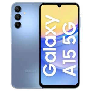 Galaxy A15, 6.5", 128GB + 6GB RAM (Dual SIM), 5000mAh, Blue  (2YRs WRTY)
