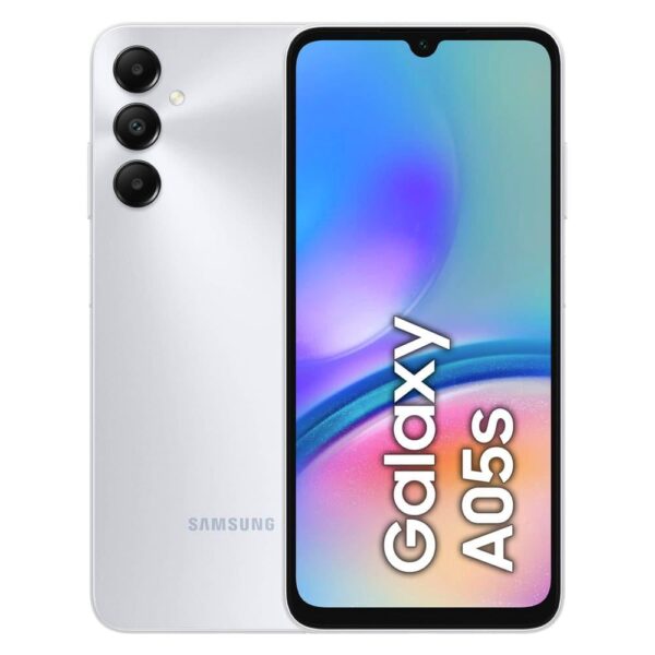 Galaxy A05s, 6.7", 128GB + 4GB RAM (Dual SIM), 5000mAh, Silver  (2YRs WRTY)