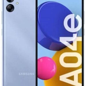 Galaxy A04e, 6.5", 32GB + 3GB RAM (Dual SIM), 5000mAh, Blue  (2YRs WRTY)