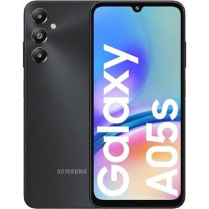 Galaxy A05s, 6.7", 128GB + 4GB RAM (Dual SIM), 5000mAh, Black  (2YRs WRTY)