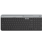K580?Slim Multi-device Wireless Keyboard - Black