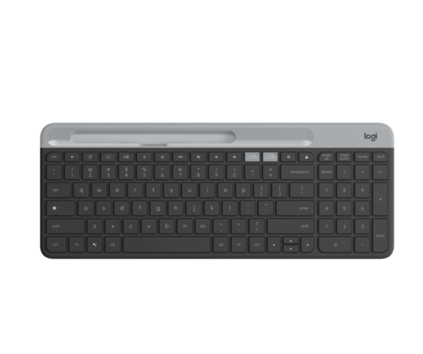 K580?Slim Multi-device Wireless Keyboard - Black