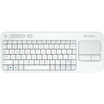 K400 Plus Wireless Touch Keyboard - White