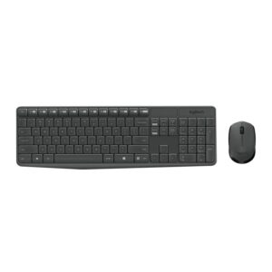 MK235 Wireless Keyboard and Mouse Combo - Black