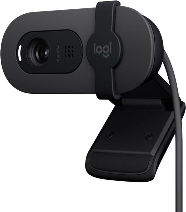 Brio 100 Full HD 1080p Webcam - Black