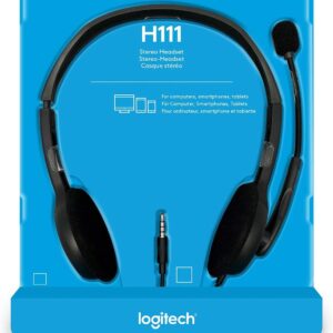 H111 Stereo Headset - Black