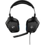 G432 7.1 Surround Sound Wired Gaming Headset - Black