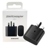 Charger 25 Watts Super Fast Charger adapter With Type C outputCable Not Included for Galaxy A15, A14, A25, A35, A05, S22, S23, S25, A54 A55,