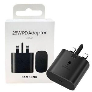 Charger 25 Watts Super Fast Charger adapter With Type C outputCable Not Included for Galaxy A15, A14, A25, A35, A05, S22, S23, S25, A54 A55,