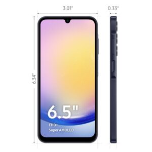 Galaxy A25 5G, 6.5", 256GB + 8GB RAM (Dual SIM), 5000mAh, Light Blue  (2YRs WRTY)