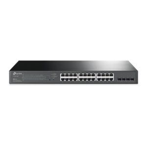 TL-SG2428P, JetStream 28-Port Gigabit Smart Switch with 24-Port PoE+