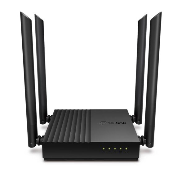 Archer C64, AC1200 Wireless MU-MIMO WiFi Router - Black