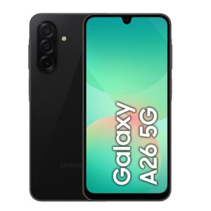 Galaxy A26 5G, 6.7", 128GB + 6GB RAM (Dual SIM), 5000mAh, Awesome Black